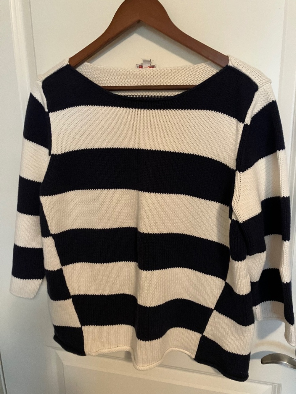 GAP - Navy/White Striped Sweater